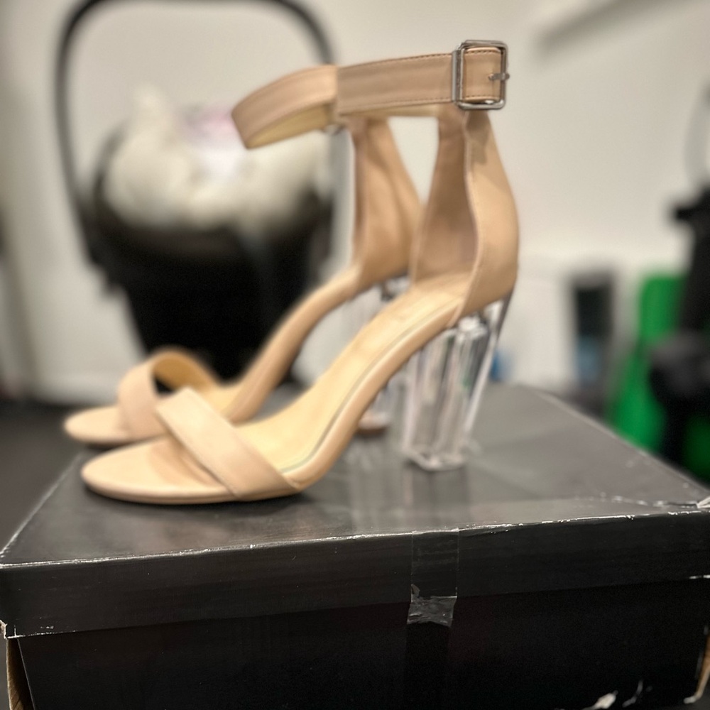 Nude sandals